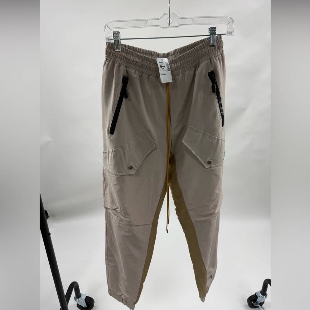 RHUDE Men's Tan Cargo Pants